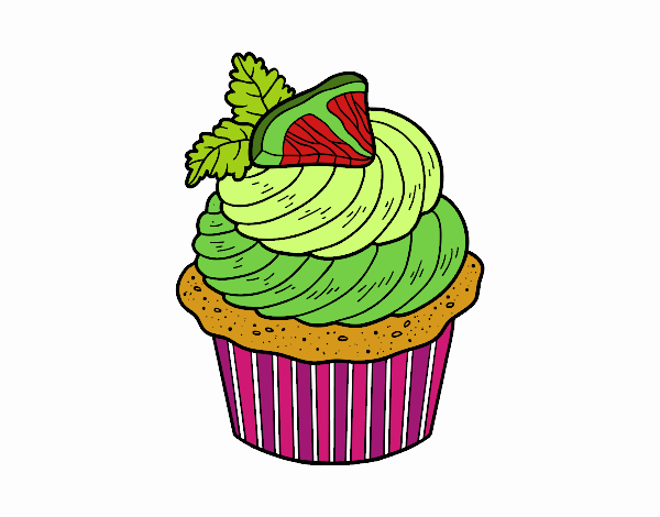 Cupcake de limón