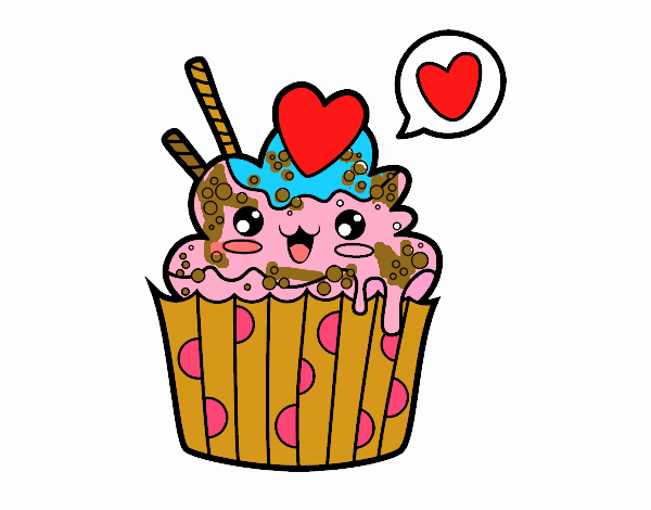 Cupcake kawaii