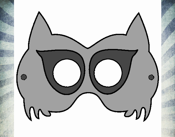 Máscara de mapache