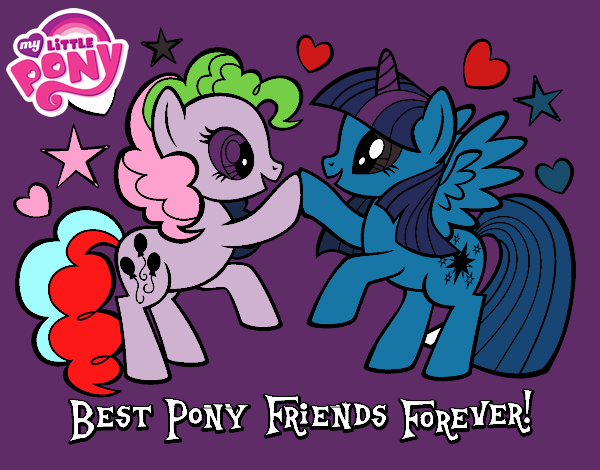 Mejores Pony Amigas para siempre