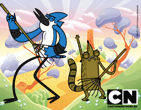 Mordecai y Rigby