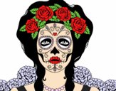 Mujer calavera mejicana