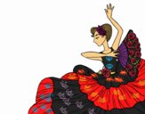 Mujer flamenca