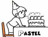 Pastel de cumpleaños III