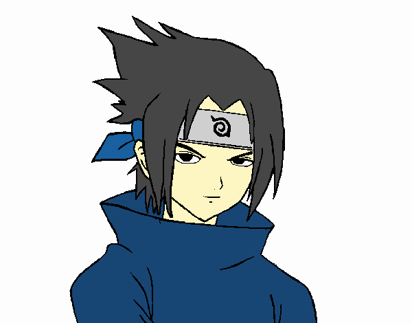 Sasuke enfadado