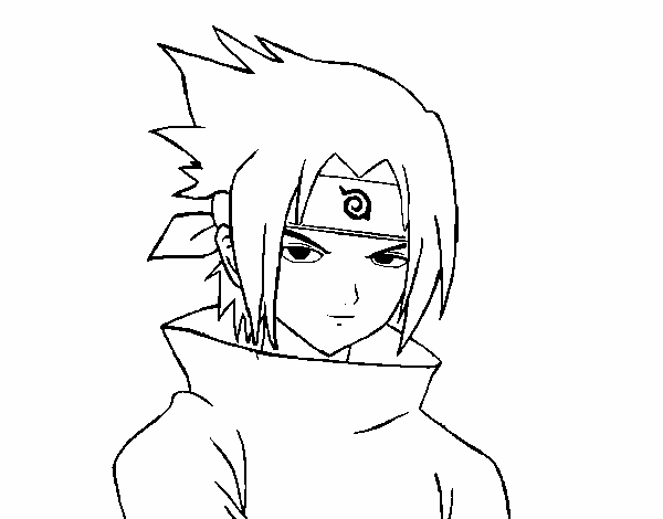 Sasuke enfadado