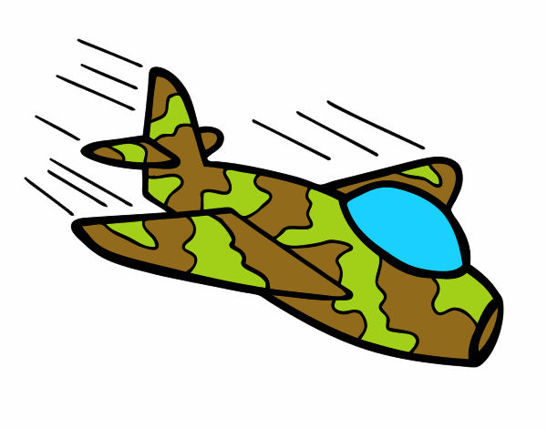 Avión de camuflaje