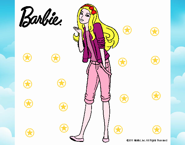 Barbie va ala escuela