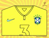 Camiseta del mundial de fútbol 2014 de Brasil