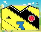 Camiseta del mundial de fútbol 2014 de Colombia