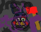 Cara de Toy Bonnie de Five Nights at Freddy's