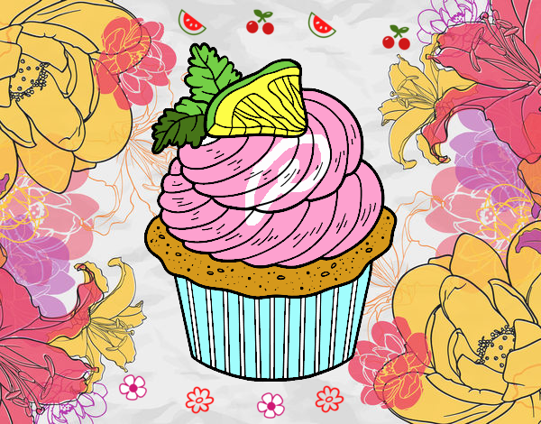 Cupcake de limón