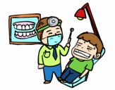 Dentista con paciente