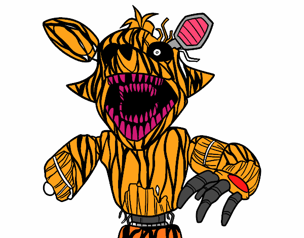 Foxy terrorífico de Five Nights at Freddy's