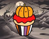 Halloween cupcake