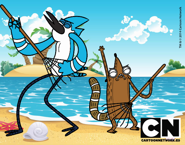 Mordecai y Rigby