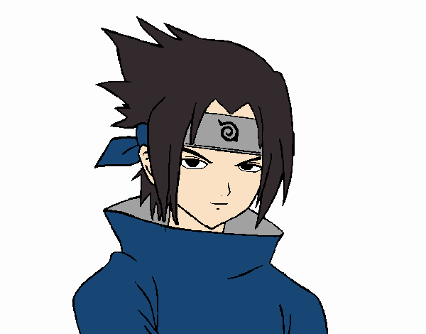 Sasuke enfadado