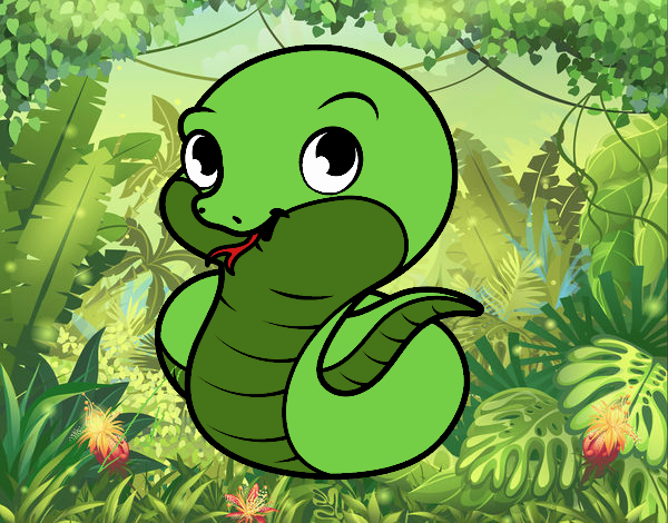 Serpiente bebé