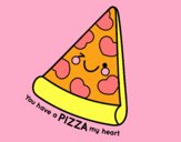 You have a pizza my heart