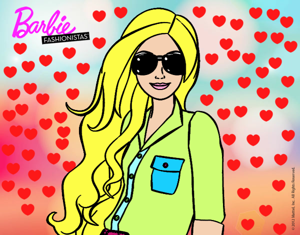 Barbie con gafas de sol