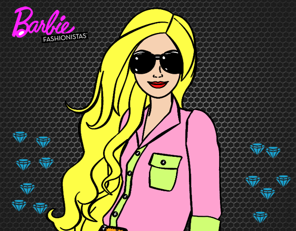 Barbie con gafas de sol