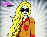 Barbie con gafas de sol