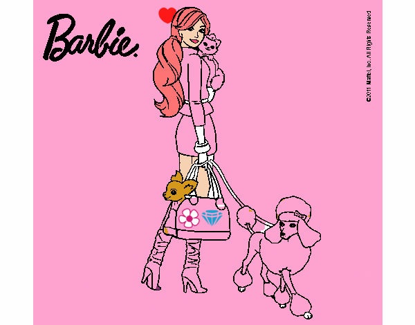 Barbie elegante