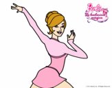 Barbie en postura de ballet