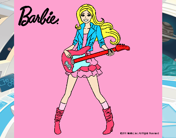 Barbie guitarrista