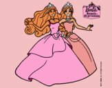 Barbie y su amiga súper felices