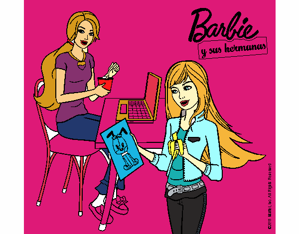 Featured image of post Dibujos Para Pintar De Barbie Y Sus Hermanas Debes hacerlo en el menor tiempo posible y antes de que se acabe el tiempo l mite para ello