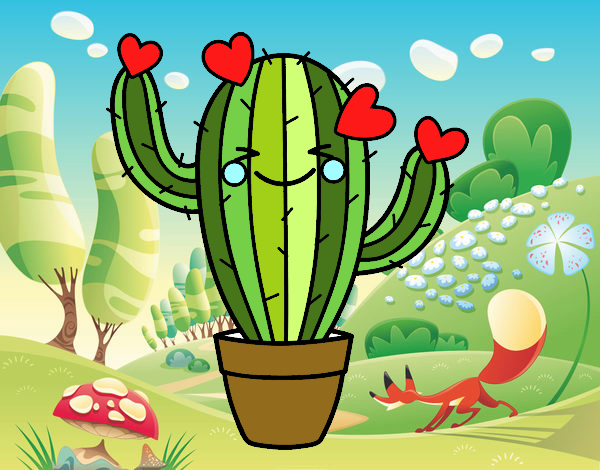 Cactus corazón