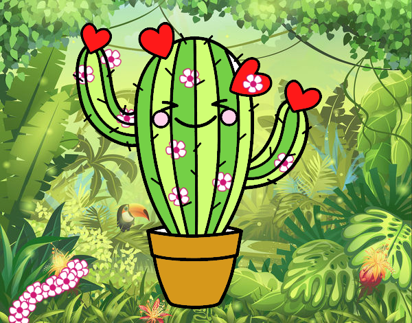 Cactus corazón