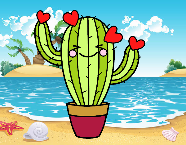 Cactus corazón