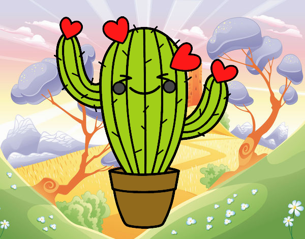 Cactus corazón