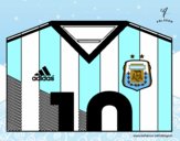 Camiseta del mundial de fútbol 2014 de Argentina