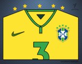 Camiseta del mundial de fútbol 2014 de Brasil