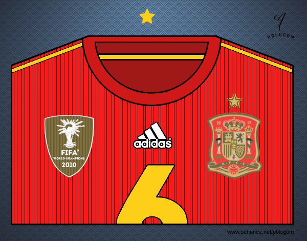 CAMISETA OFICIAL DE ESPAÑA