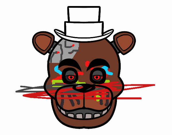 Cara de Freddy de Five Nights at Freddy's