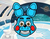 Cara de Toy Bonnie de Five Nights at Freddy's