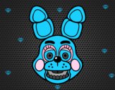 Cara de Toy Bonnie de Five Nights at Freddy's