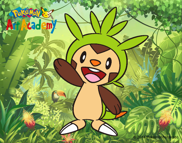 Chespin saludando