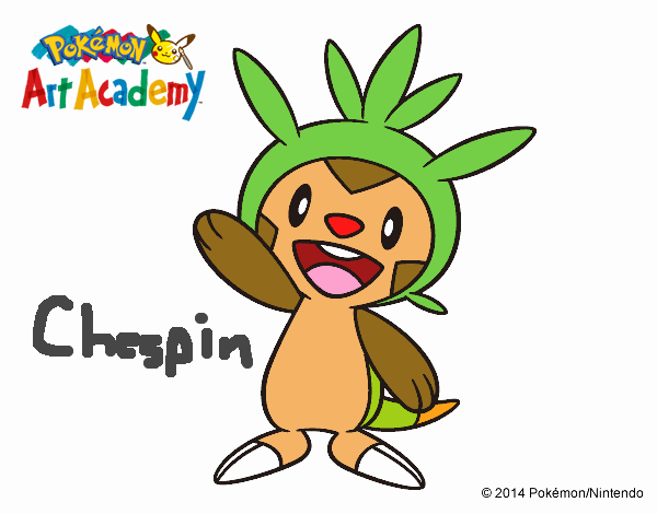 Chespin saludando