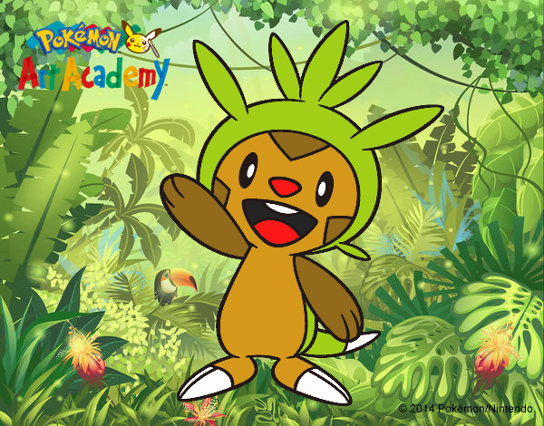 Chespin saludando