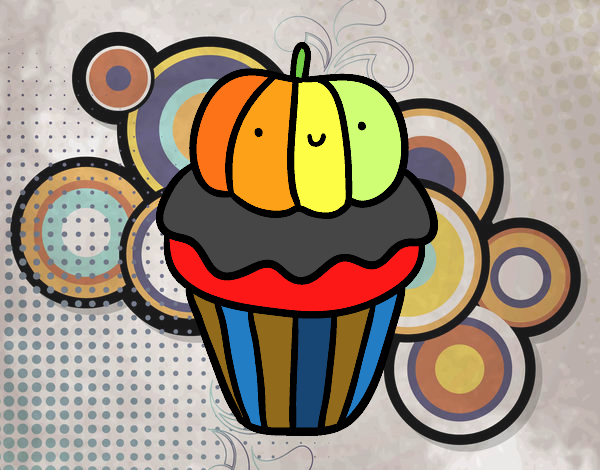 Halloween cupcake