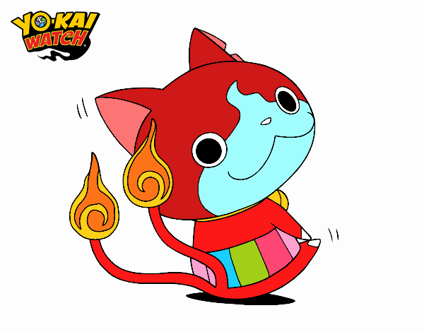 Jibanyan sentado