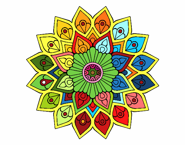 mandala del amor de madre e hijo y padre e hijo