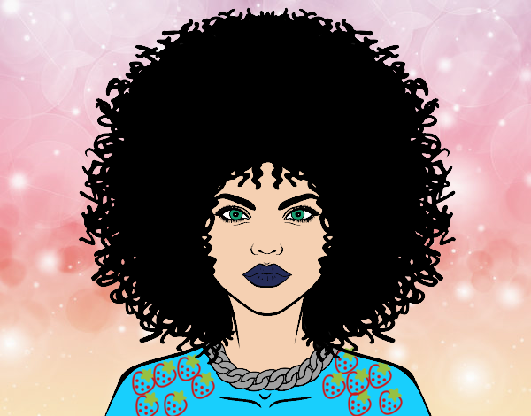 Peinado afro