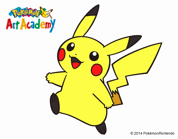 Pikachu en Pokémon Art Academy