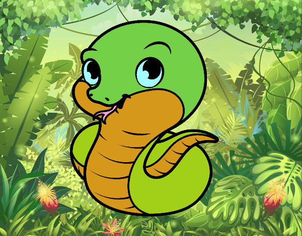 Serpiente bebé